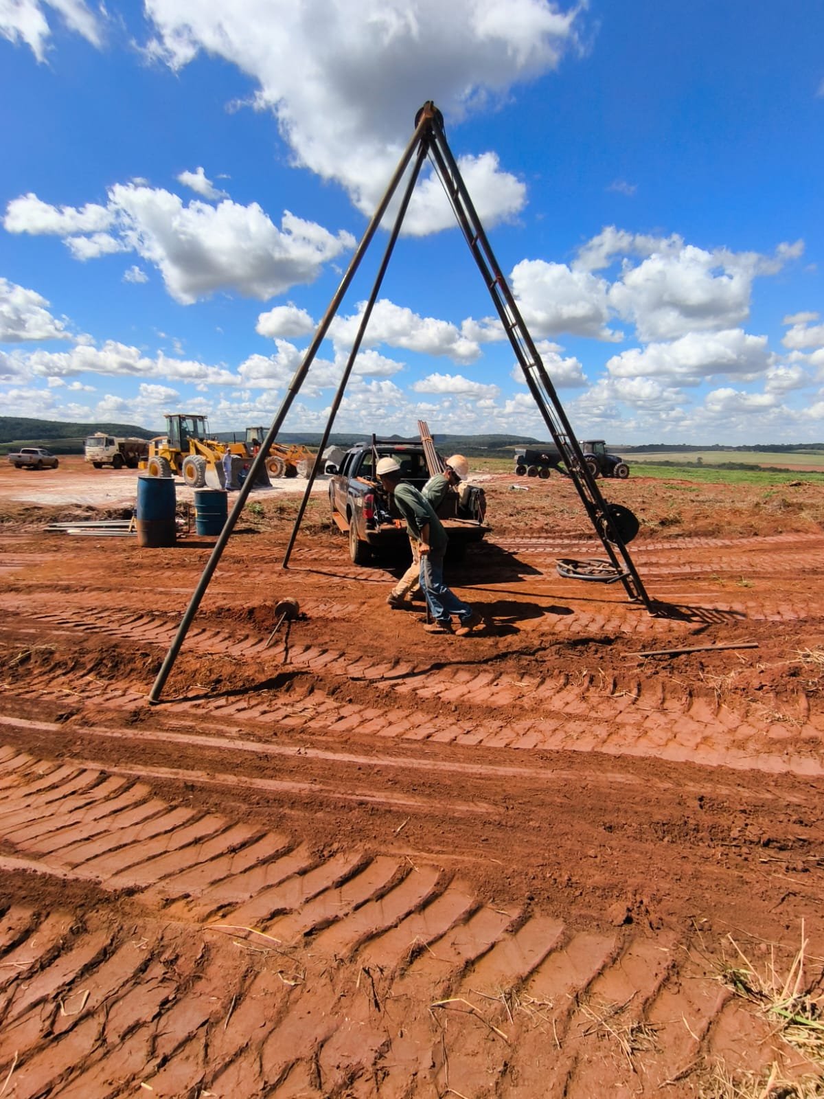 Ensaio de compactação de solo - GeD Engenharia