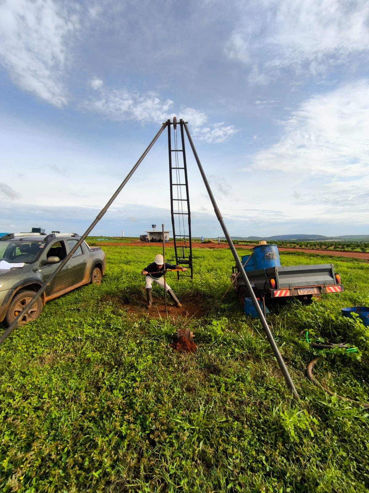 Relatório técnico de sondagem SPT