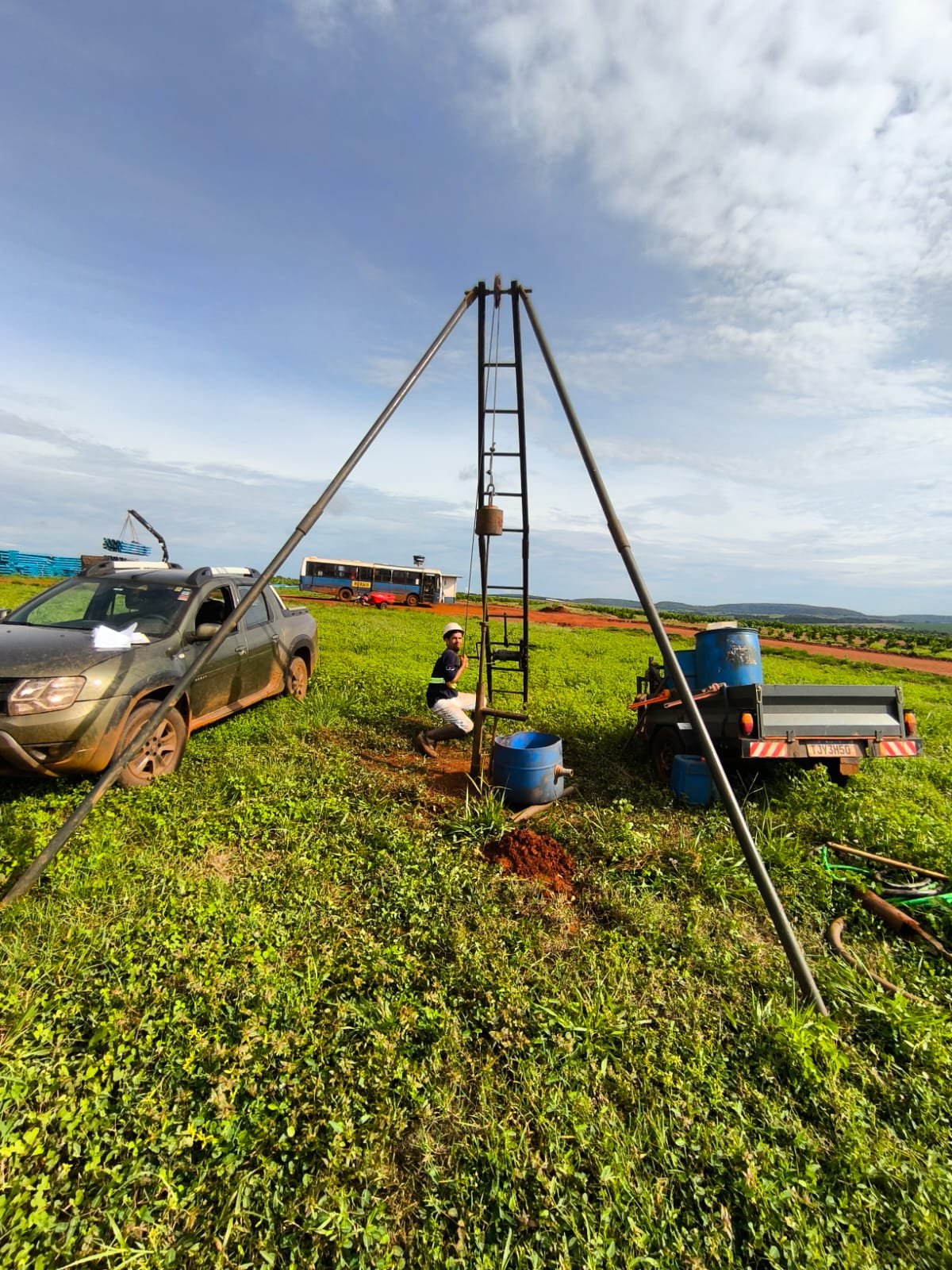 Equipamento de Sondagem SPT - GeD Engenharia