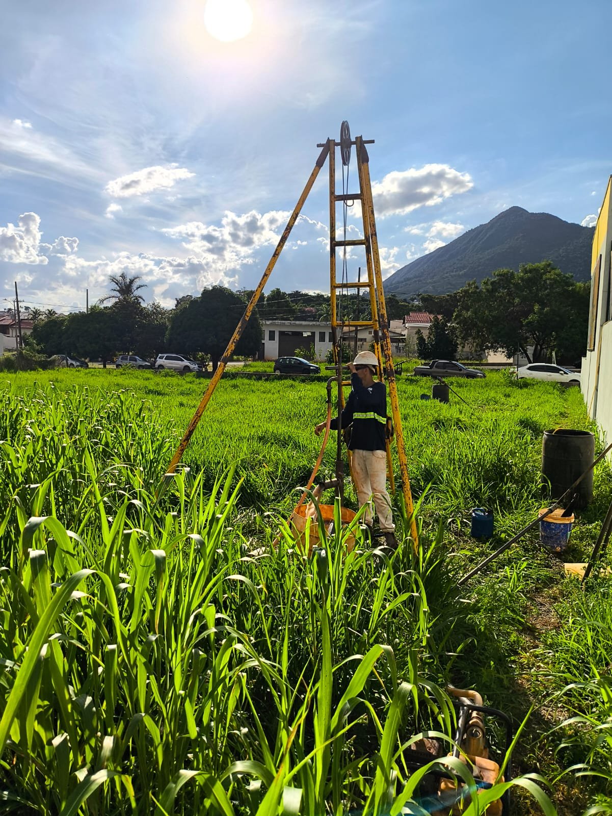 Ensaio de compactação de solo - GeD Engenharia